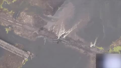 Destruction of the Oskol River Crossing Near Kupyansk — FPV Drones Struck First, Then Tornado-S