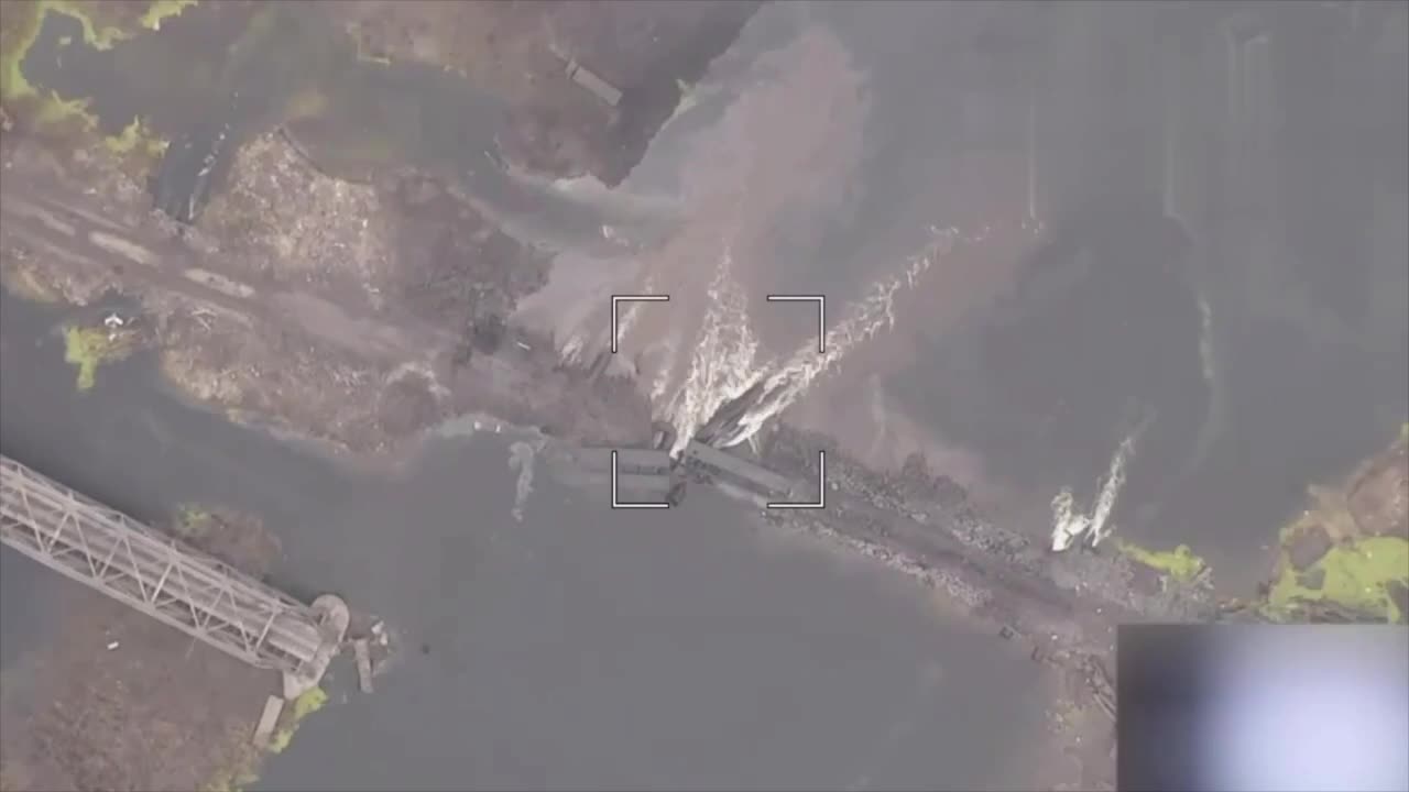 Destruction of the Oskol River Crossing Near Kupyansk — FPV Drones Struck First, Then Tornado-S