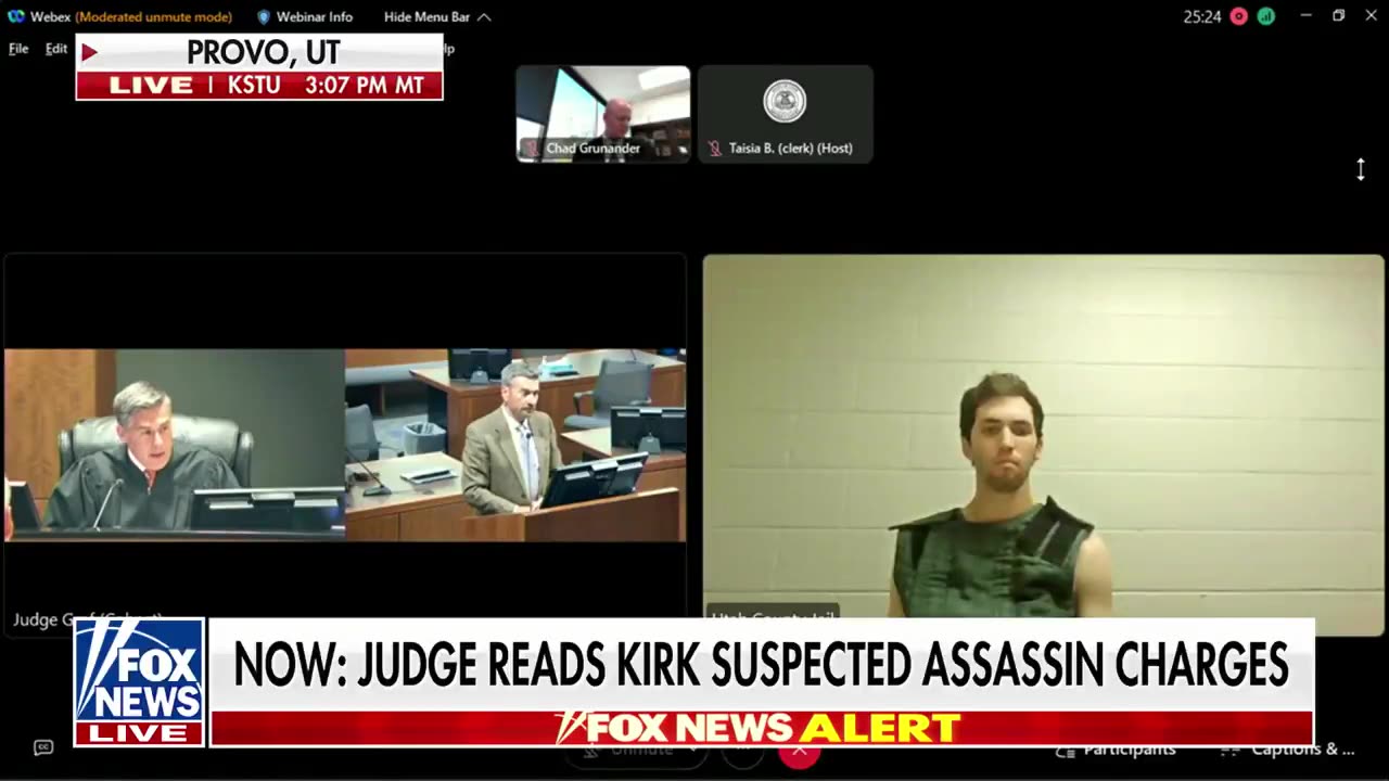 Judge Informs Tyler Robinson He Will Face DEATH PENALTY if Convicted
