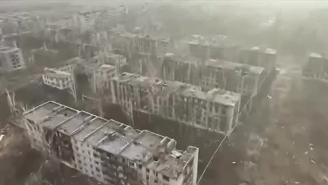 💔 This is Toretsk, another completely destroyed city in the Donetsk region.