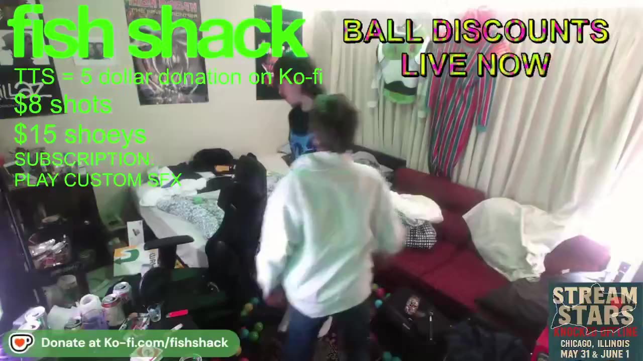 A mocking slap for drunk slack | fish shack