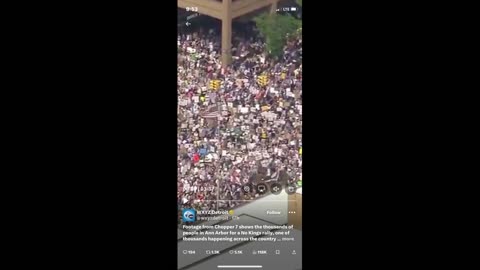 No Kings Rally Vids FAKE