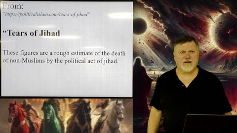 Revelation 6 & 7 - The 7 seals and 4 horsemen; only 1 seal left to be broken. 2025