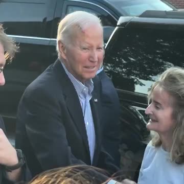 Biden Spotted With 'Giant' Bandage On His Head After Surprise Procedure