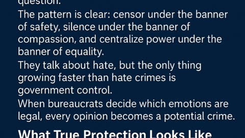 ⚖️ Bill C-9 – The Combatting Hate Act: What They’re Not Telling You
