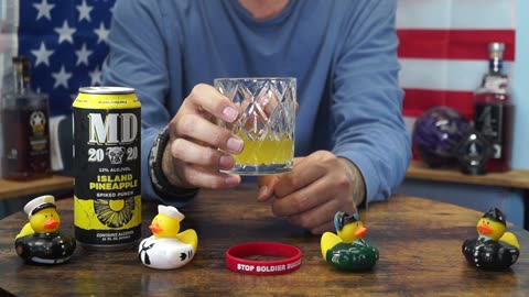 Tech5 Edwin Ross - Mad Dog 20-20 Island Pineapple Spiked Punch RTD Cocktail Review