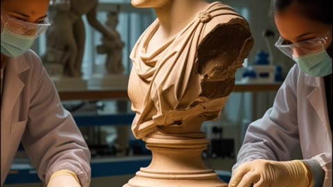 Aparece en Ibiza una antigua escultura de Hércules.