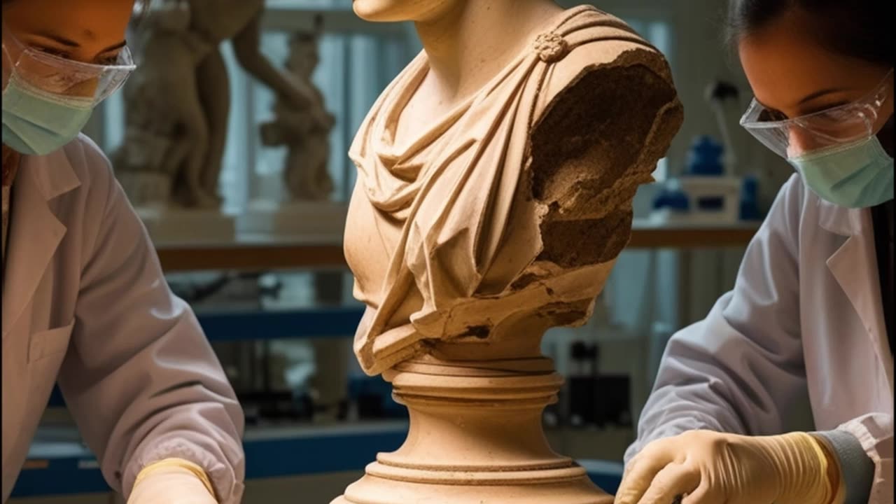 Aparece en Ibiza una antigua escultura de Hércules.