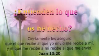 "¿ Entienden lo que os he hecho ?" _Juan 12 : 9 al 20 _ Devocional .