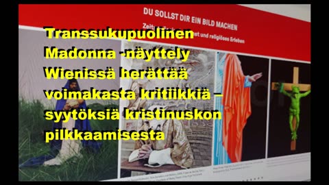 Transsukupuolinen Madonna-näyttely Wienissä herättää voimakasta kritiikkiä