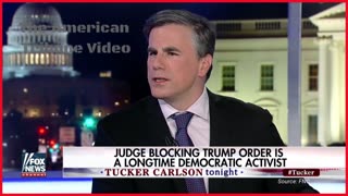 Tucker Carlson Was Exposing Woke Activist Judge Blocking Trump EIGHT Years Ago