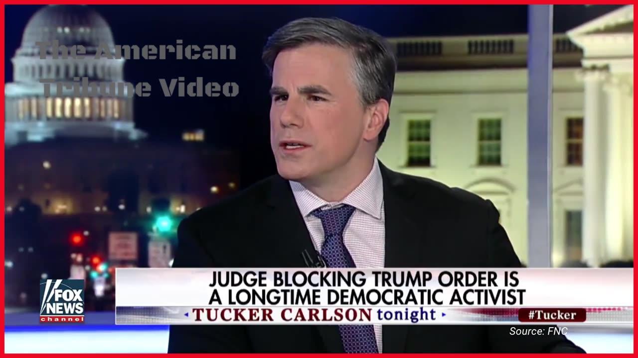 Tucker Carlson Was Exposing Woke Activist Judge Blocking Trump EIGHT Years Ago