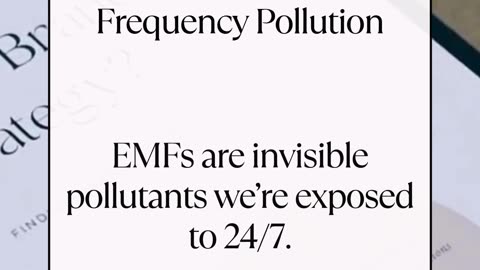 You breathe clean air, but what about frequency?