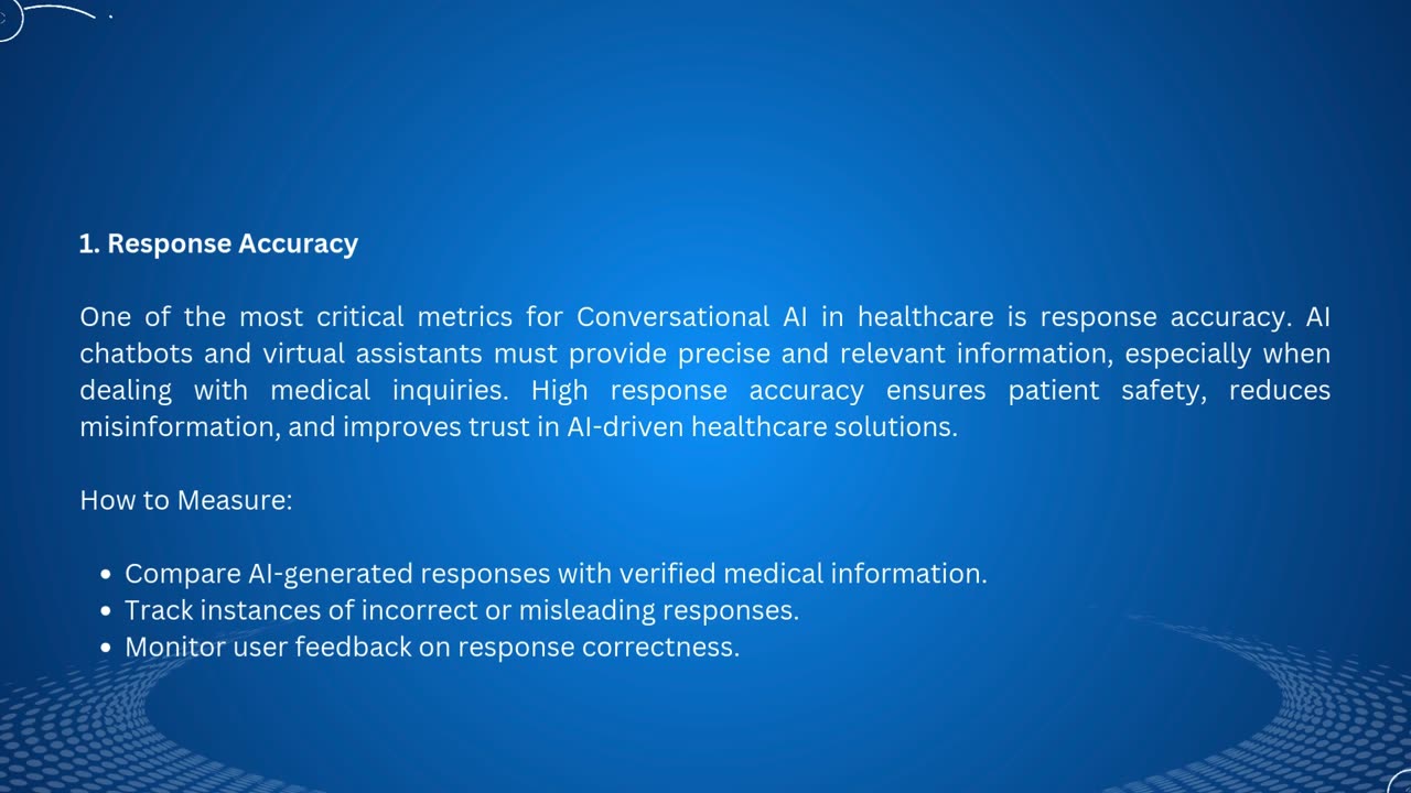 What Are the Key Metrics for Evaluating Conversational AI Performance in Healthcare?