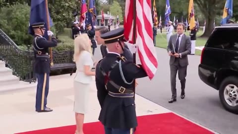 NATO Secretary General Mark Rutte (@SecGenNATO) arrives at the White House
			