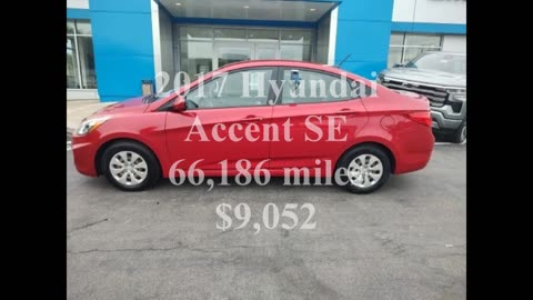 2017 Hyundai Accent SE at Kightlinger Motors in Coudersport, PA - Potter County PA