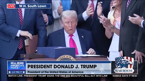 OBBB IS OFFICIALLY SIGNED