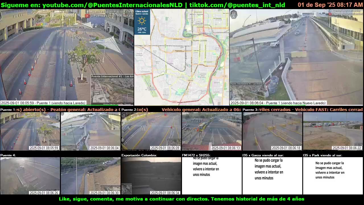 Puentes Internacionales NLD (Youtube / TikTok)