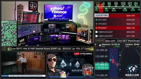 🚀 $BTC Smashes $116K & $DOGE Surges! Crypto Rally Spirals Into New Trading Week