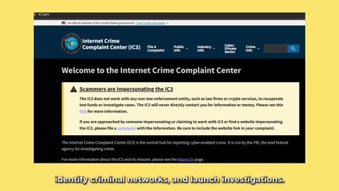 Part 53: What is IC3? | FBI Internet Crime Complaint Center & Online Fraud Reporting