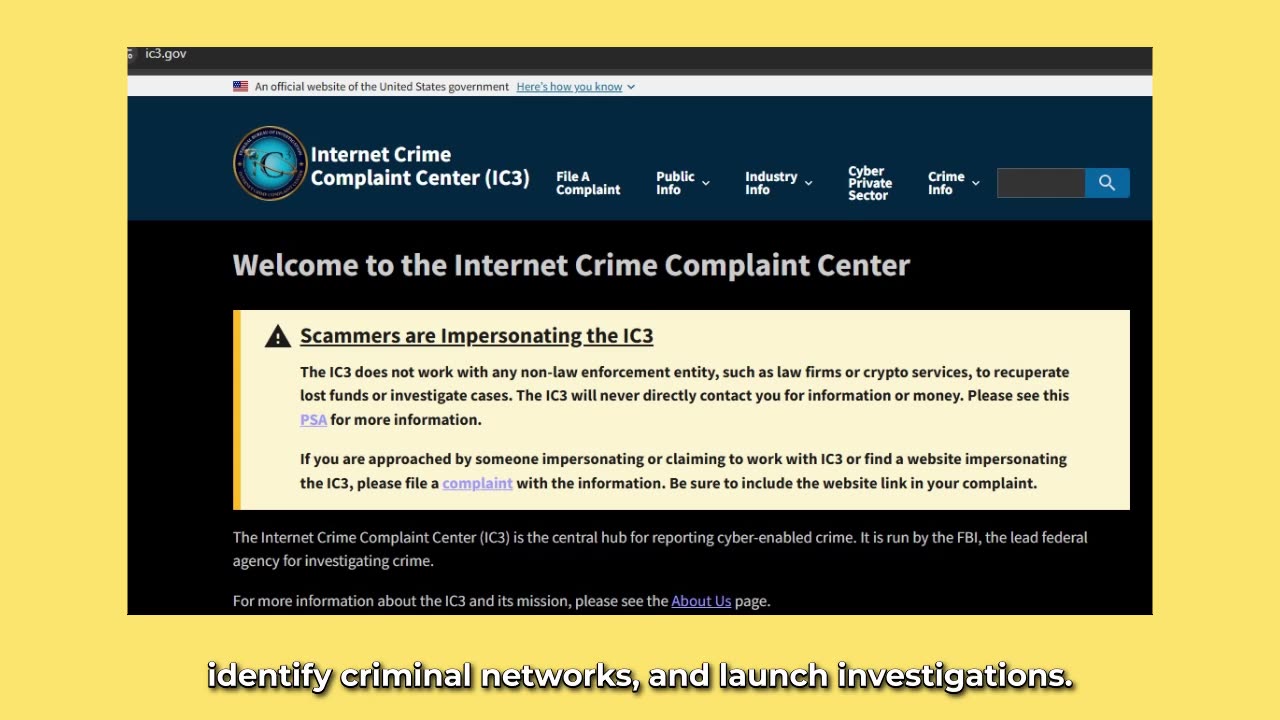 Part 53: What is IC3? | FBI Internet Crime Complaint Center & Online Fraud Reporting