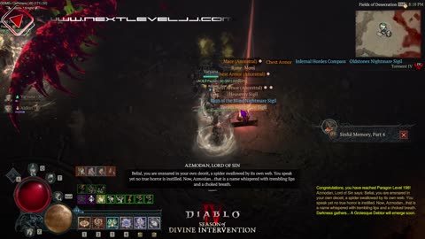 🔴 Shield of Retribution Paladin - Diablo 4 Divine Intervention