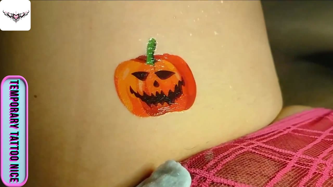 pumpkin temoprary tattos #temporarytattoo #temporarytattoos #temporarytattosticker
