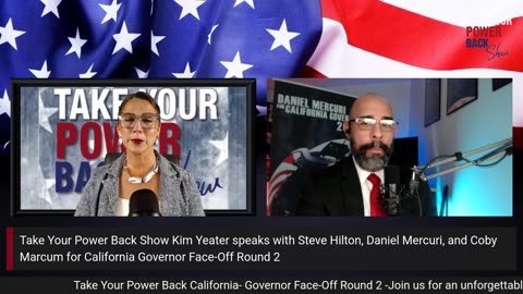 5-8-2025 | Live on QNP | Cross-Stream: CA GOVERNOR RACE On The “Take Your Power Back” Show