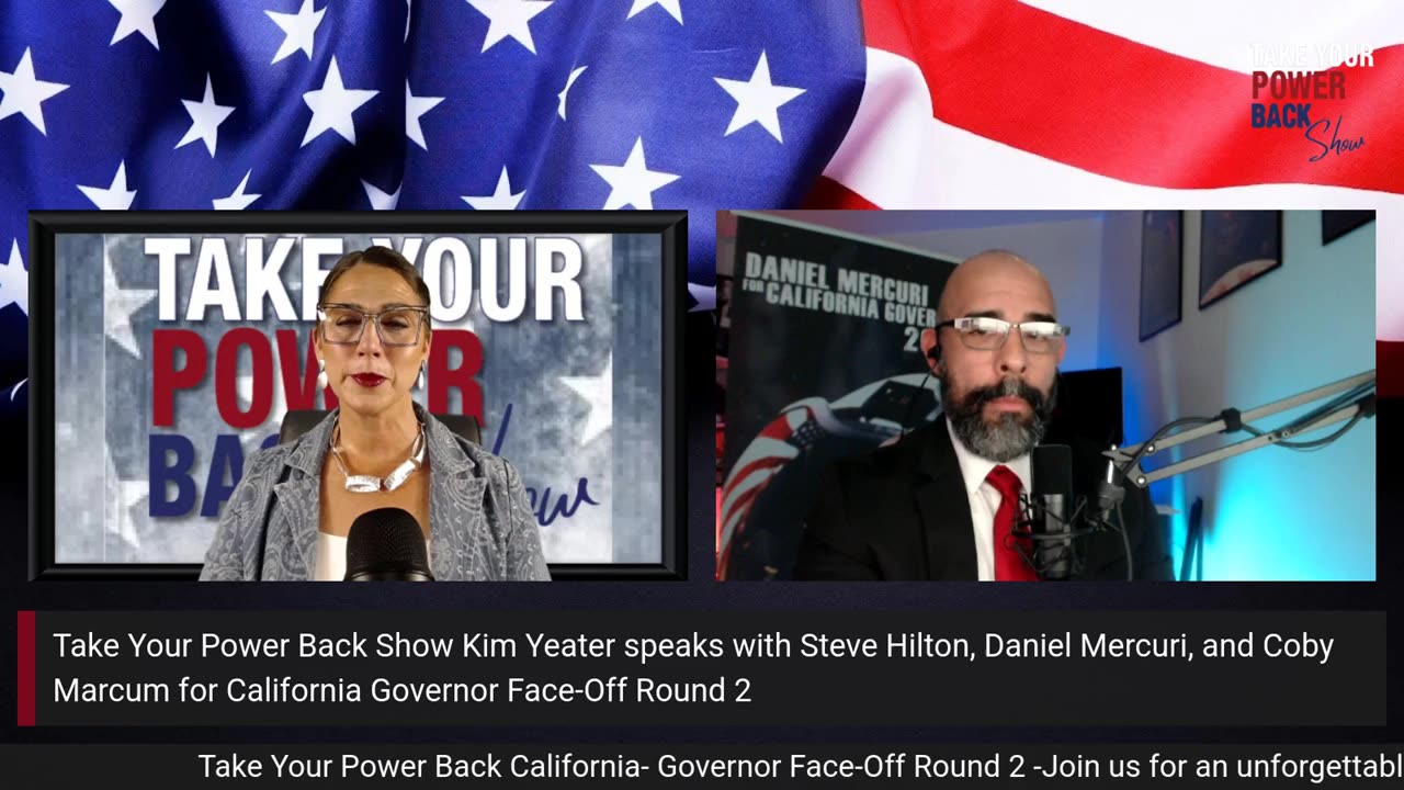5-8-2025 | Live on QNP | Cross-Stream: CA GOVERNOR RACE On The “Take Your Power Back” Show