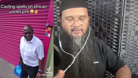 reacting to Ileh africanuncle witchcraft Prank