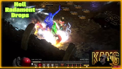 D2R Magic Finding: Radament drops!