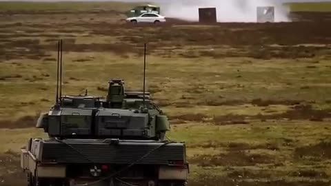 Ukrainian Leopard 2 Obliterates Target on a Training Ground
