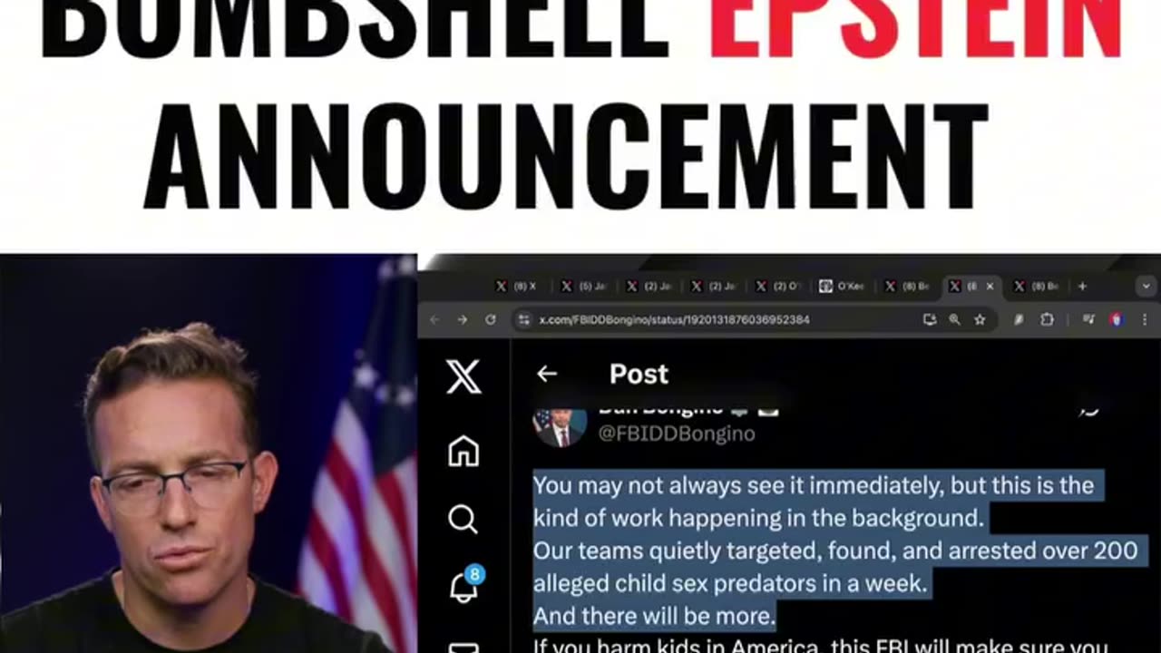 Trump DOJ Drops Bombshell Epstein Announcement
