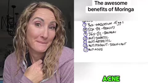 Dr Eric Berg ~ The benefits of Moringa