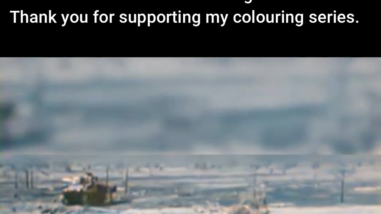 Churchill Tank Uses Logs to Cross Ditches #ColourisedHistory