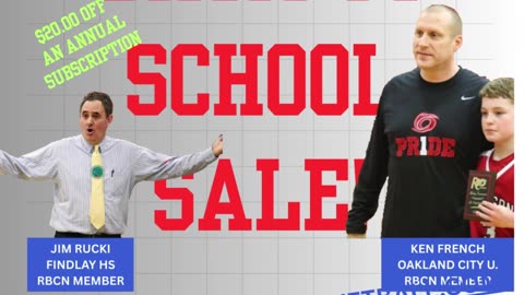 2025 RBCN BACK-TO-SCHOOL SALE IS HERE!!!!