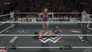 wwe 2k25 324 universe Sabrina Carpenter VS Nikki Bella