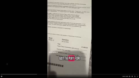 Washington State charges you $1,659.25 a year per car PLUS! for Electric cars!!