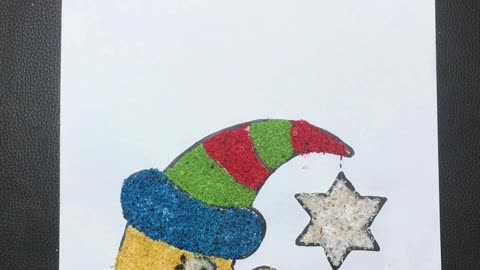 Sand painting moon #sandasmr #asmr #relaxing #satisfying #sandart #art #sandpainting #coloring
