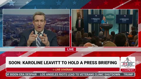 WATCH: Matthew Alvarez Previews Karoline Leavitt's Press Briefing - 6/11/25