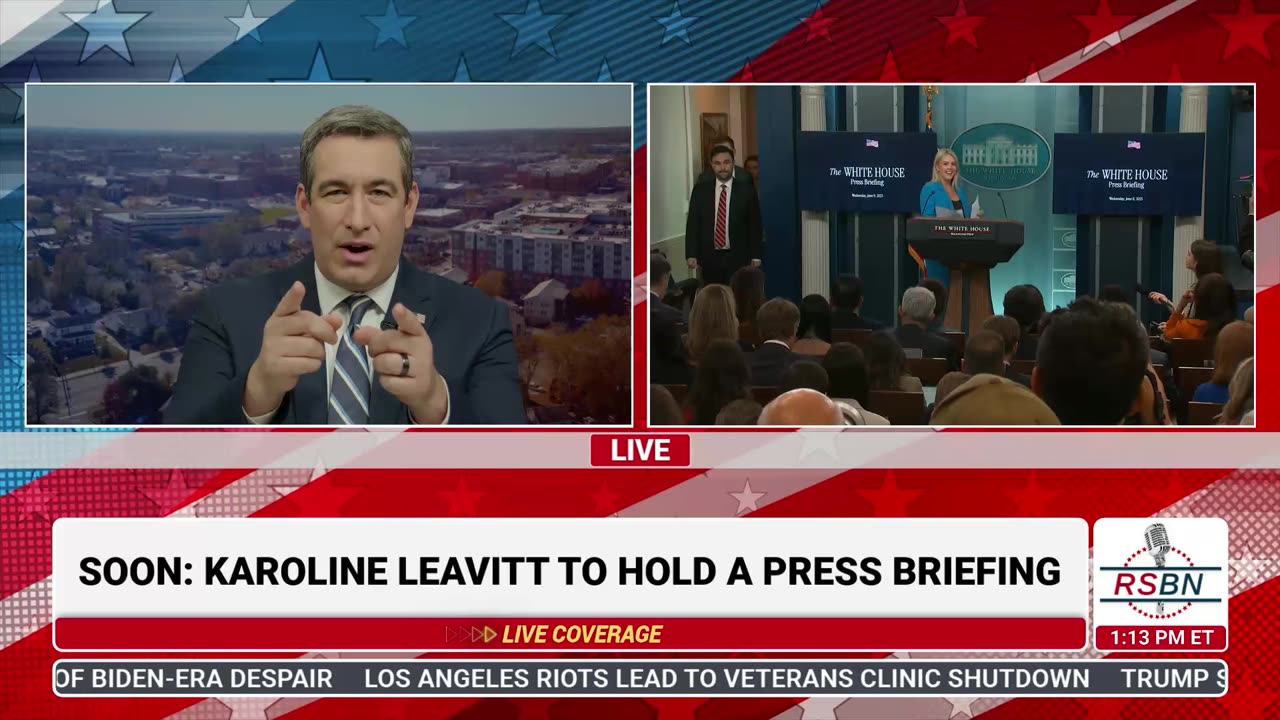 WATCH: Matthew Alvarez Previews Karoline Leavitt's Press Briefing - 6/11/25