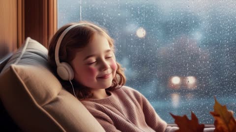 The soothing sound of rain is the music played by nature Deep Sleep, Stress Relief Anxiety, Meditate