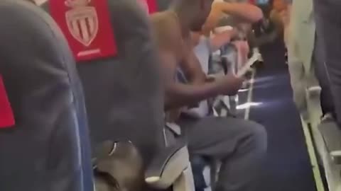 AS Monaco Players Forced to Strip Down to Underwear After Plane AC Failure
			
