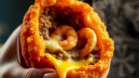 Surf & Turf Battered Ball Masterpiece