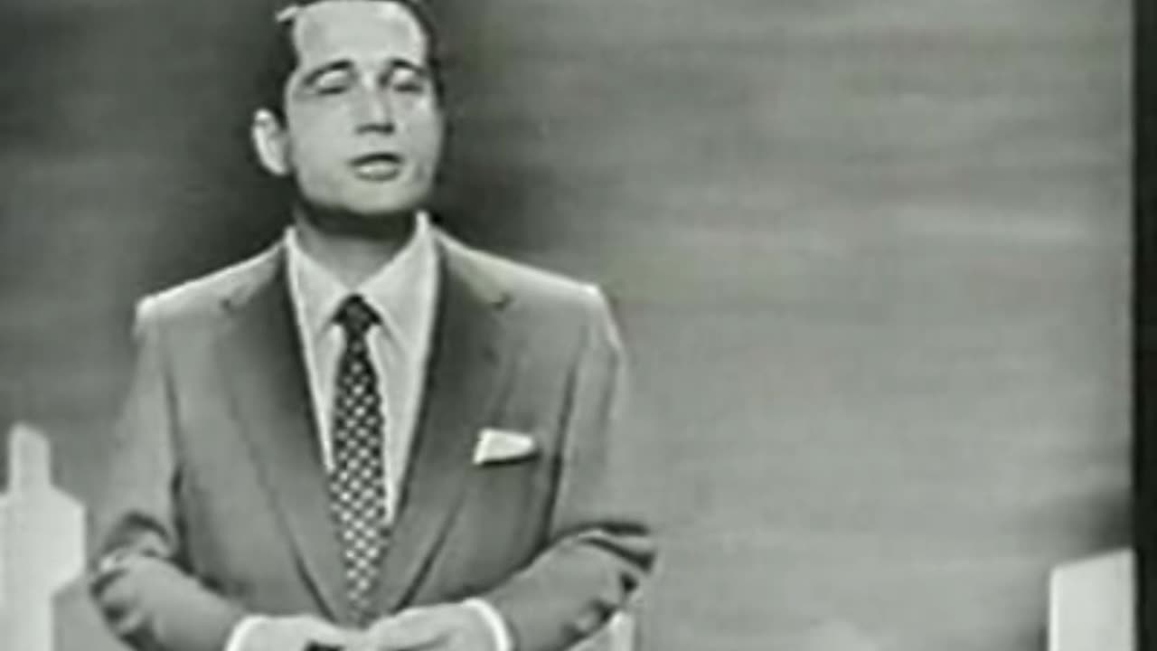 Perry Como And The Fontaine Sisters ~ Silver and Gold (1952) Portrait Format