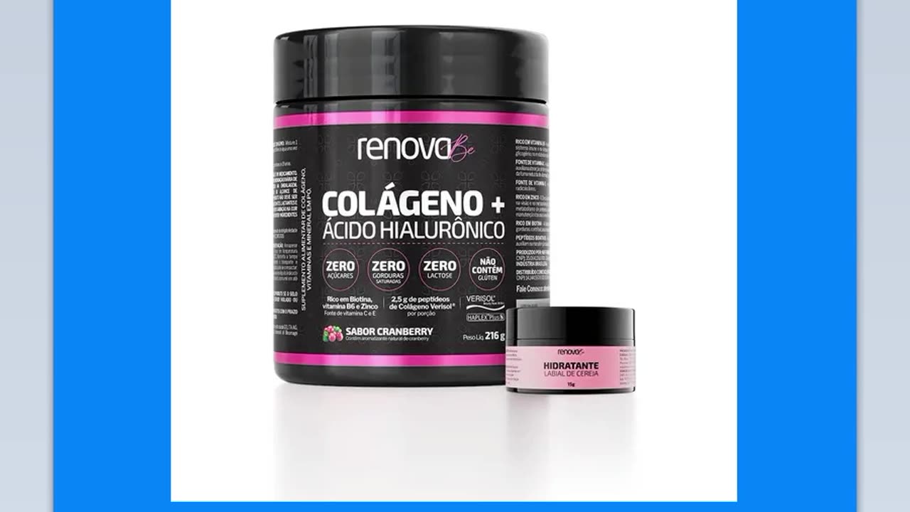 Colágeno Renova Be Verisol Com Ácido Hialurônico - RENOVABE