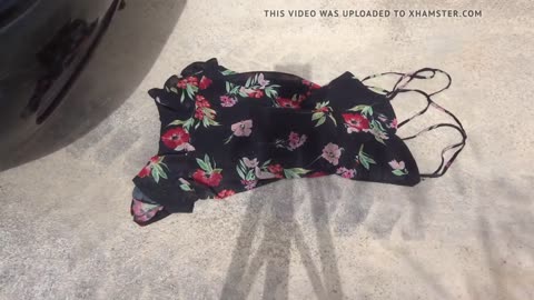 Running Over a Dress