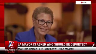 LA Mayor Is Asked Who Should Be Deported?