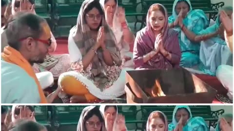 Nida Khan Converts to Hinduism, Takes Name Garima Sisodia in Ghaziabad Ceremony