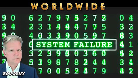 BO POLNY: SYSTEM FAILURE 9-11 WORLDWIDE 9/1/25 - ALL HELL IS BREAKING LOOSE!